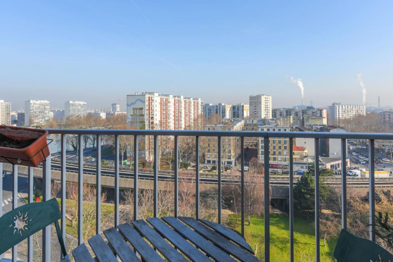 Appartement Jaures Vue Sur La Seine - Welkeys Clichy Luaran gambar