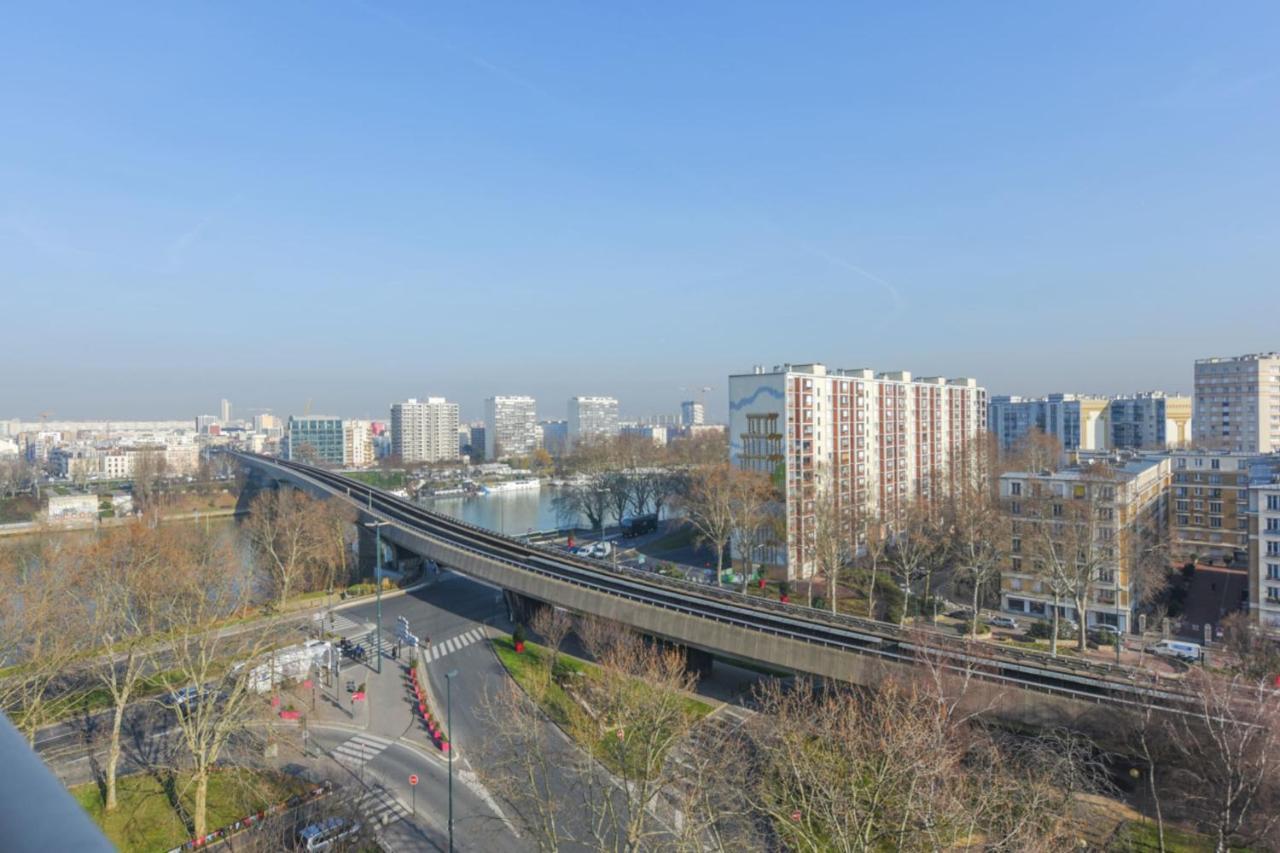 Appartement Jaures Vue Sur La Seine - Welkeys Clichy Luaran gambar