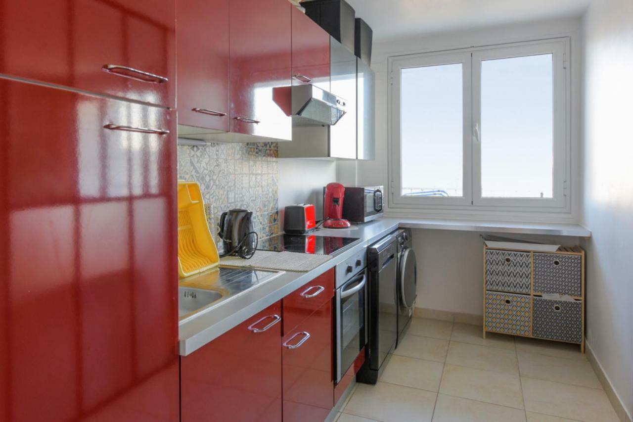 Appartement Jaures Vue Sur La Seine - Welkeys Clichy Luaran gambar